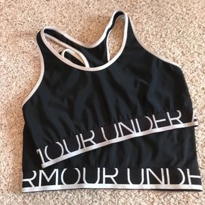 Set of 2, Black Under Armour sports bras!